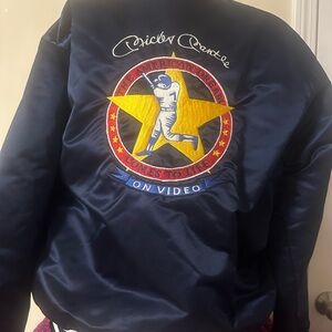 Mickey Mantle Vintage Fantasy Baseball Camp Jacket Swingster Large - Mine !!!!